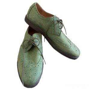 Polo by Ralph Lauren Green Leather Oxfords